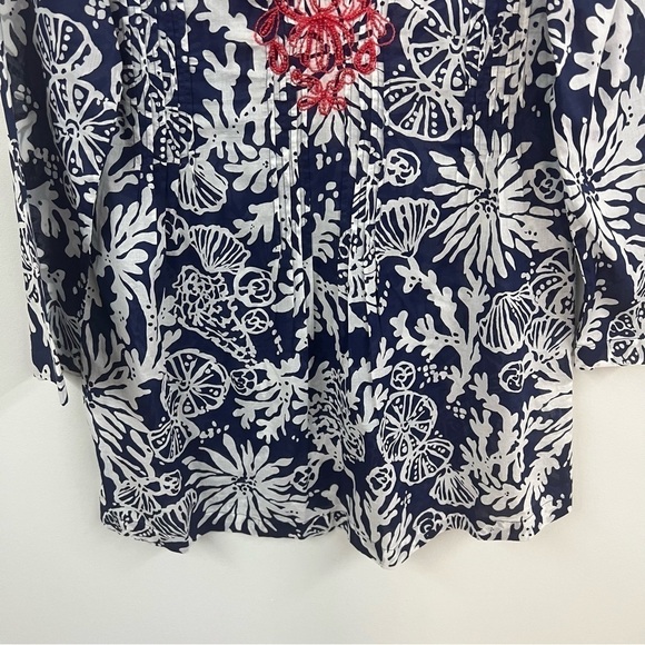 Lily Pulitzer Sarasota Beaded Tunic Top - Picture 4 of 12